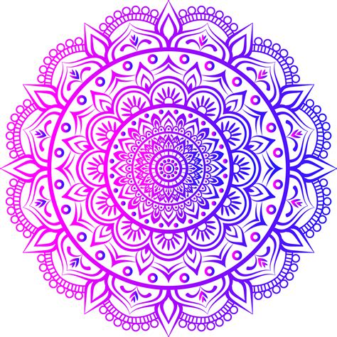 blomma mandala mandalas geometrisk mönster värma mandala regnbåge