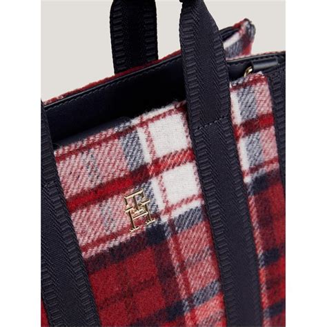 Tommy Hilfiger TH IDENTITY SMALL TOTE CHECK Check House Of Fraser