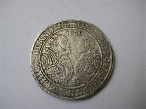 Pos 7 Brandenburg In Franken Taler 1539 Georg U Albrecht EBay