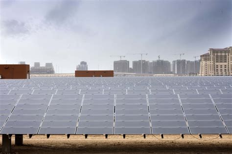 10 Mw Solar Power Plant In Masdar City Masdar Official Flickr