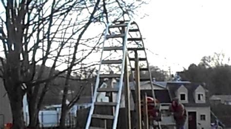 Back Yard Pvc Roller Coaster With A 12 Ft Drop Youtube