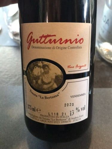 Tenuta La Bertuzza Gutturnio Frizzante Vivino Australia