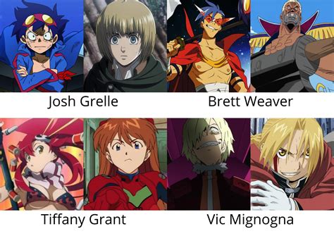 Vic Mignogna Anime Characters