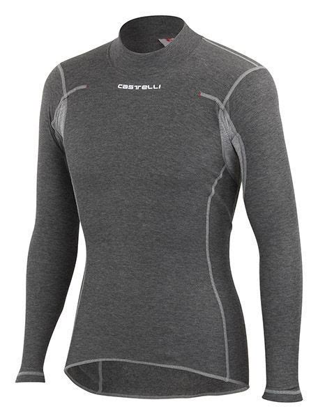 Pánské funkční prádlo CASTELLI Flanders Warm LS grey BIKE LIFE cz