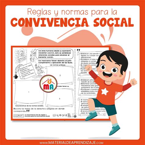 la importancia de las reglas  normas  la convivencia social