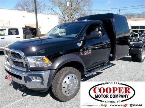 Ram 5500 4x4 Roadmaster Sleeper Hotshot Transporter Cummins Fin Ship Nationwide New Dodge Ram