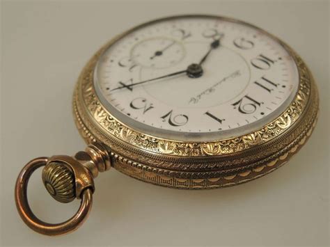 S J Jewel Hampden New Railway Pocket Watch C Etsy Uk