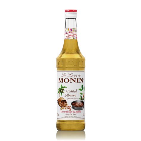 Monin Syrup Toasted Almond Aim Coffee