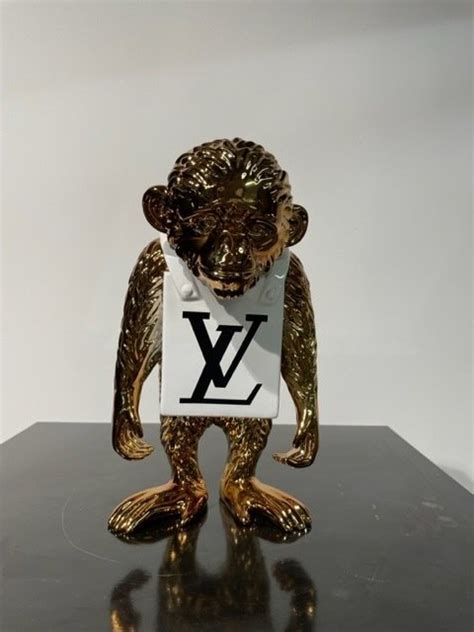 Van Apple Scultura Fashion Monkey Louis Vuitton 30 Catawiki