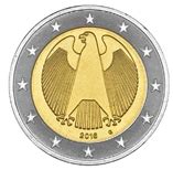 Germany Euro Coins Unc G Karlsruhe Value Mintage And Images