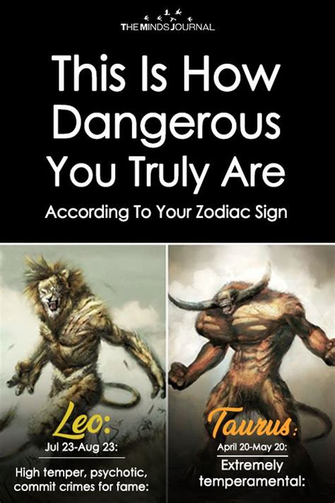 The Most Dangerous Zodiac Signs Ranked From Most To Least