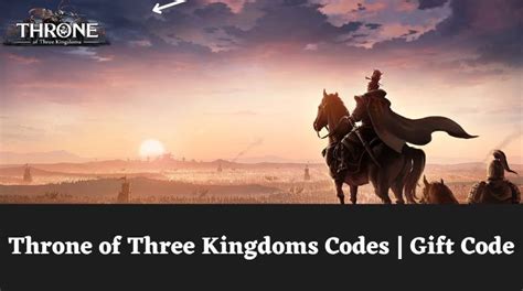 Throne Of Three Kingdoms Codes Free Gift Code January Mrguider