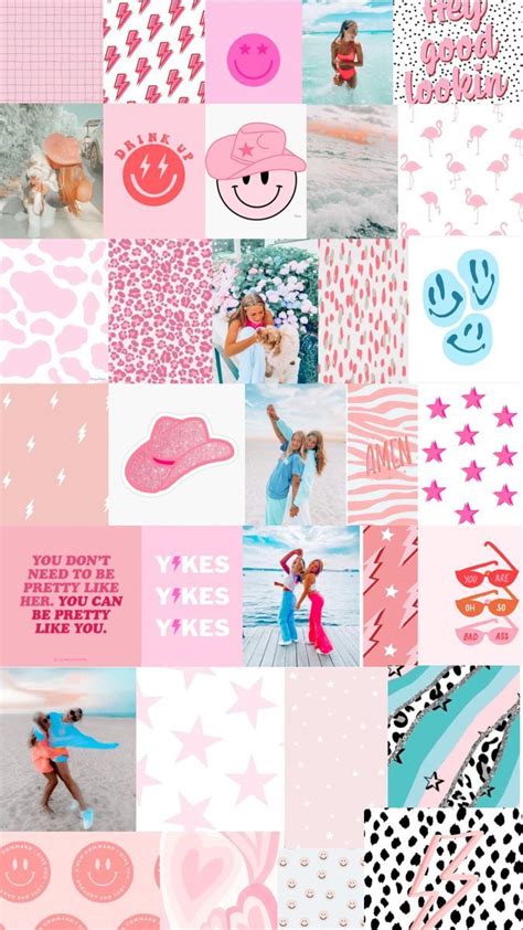 Preppy Collage Wallpapers K Hd Preppy Collage Backgrounds On