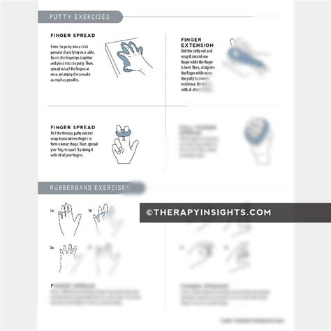 Intrinsic Hand Strengthening – Adult and pediatric printable resources for speech and ...