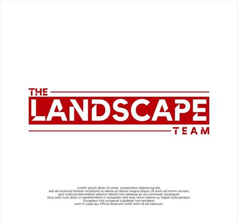 Logo design for The Landscape Company | Freelancer