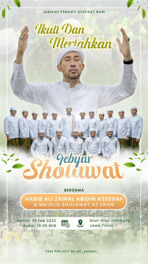 Contoh Poster Sholawat In 2024