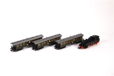 Märklin H0 2865 Train set Steam locomotive BR75 with Catawiki