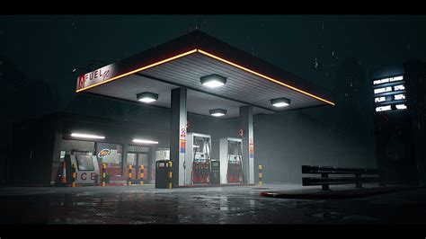 Gas Station Gasoline Hd Wallpaper Pxfuel