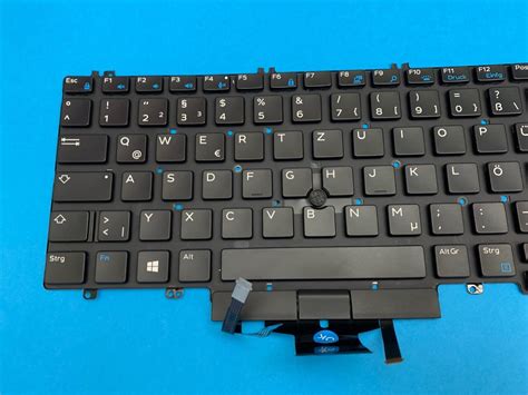 Tastatur DE Dell Precision 7530 7540 7730 7740 Deutsch 0NMTGD Backlit