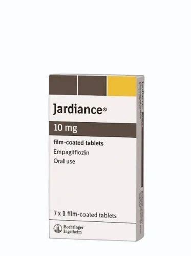 Empagliflozin Jardiance 10mg Tablets Packaging Size 1x10 At 517