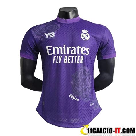 Siti Maglie Calcio Real Madrid Y3 Viola Special Edition 2024 2025