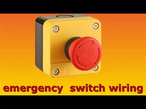 Emergency Stop Button Circuit Diagram