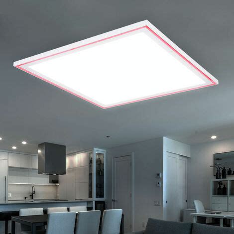 Plafonnier Led En Saillie Intensit Variable Avec Panneau De Plafond