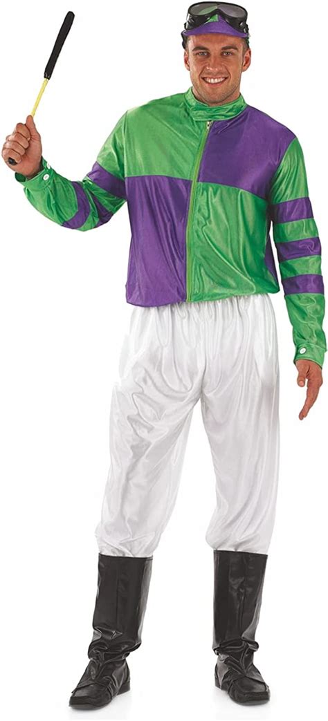 Fun Shack Horse Jockey Costume, Jockey Costume for Men, Jockey ...