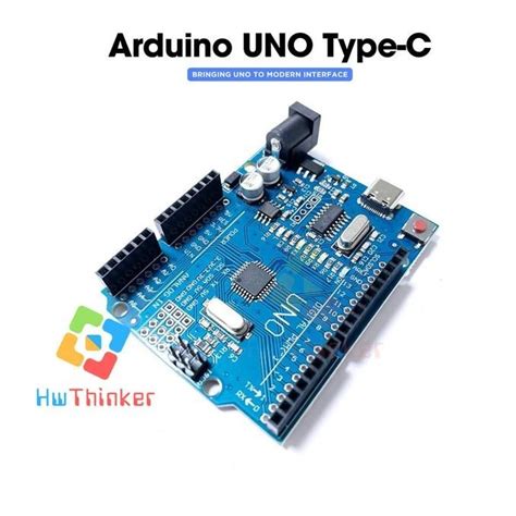 Jual Uno R3 Atmega328p Smd Ch340 Atmega328p Type C For Arduino Ide