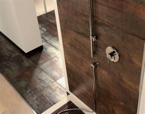 Corten Porcelain Tile Contemporaneo Stanza Da Bagno Seattle Di