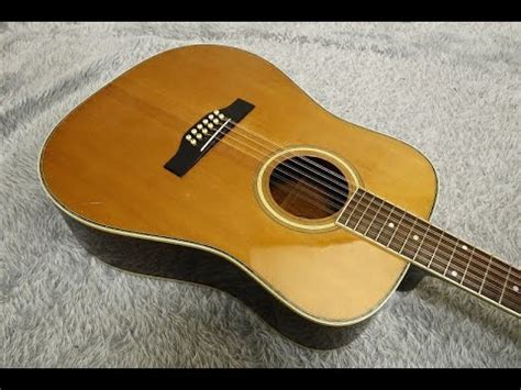 Rare 1980 S Made Vintage MORRIS 12 Strings Acoustic MB 301 12 Reverb