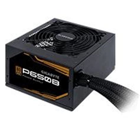 FUENTE DE PODER GIGABYTE 650W 80 PLUS BRONZE NEGRO ATX NO MODULAR