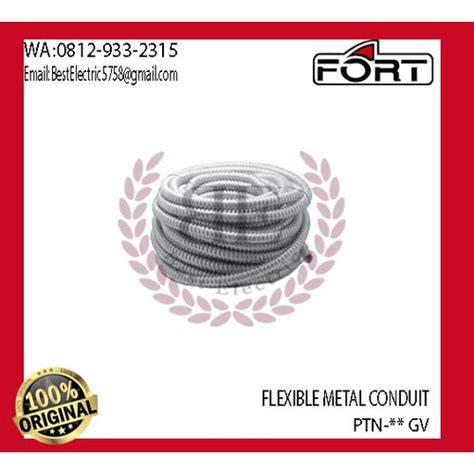 Jual Flexible Metal Conduit FORT PTN 21 GV Flexible Pithon 3 4