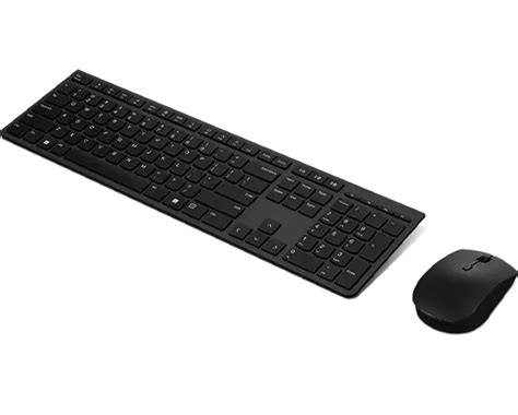 Wireless Rechargeable Combo Keyboard And Mouse Us English 4x31k03931 4x31k03931 Lenovo Us