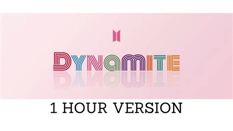 Bts 방탄소년단 Dynamite Edm Remix 1 Hour Version Youtube