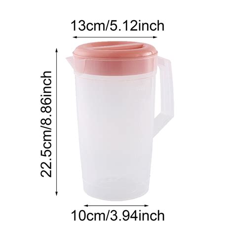 Large Capacity Beverage Storage Container Heat Cold Water Jug Juice Pitcher Teapot Kettle With