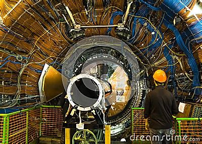 Lhcb Detector In Cern Geneva Editorial Photography Image 33990607