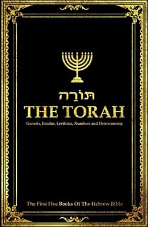 The Torah In English Large Print The Five Books Of Moses Or