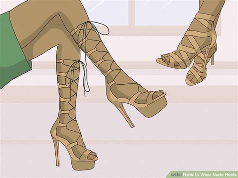 Ways To Wear Nude Heels WikiHow Life