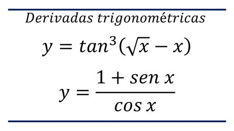 Derivada Das Funções Trigonometricas