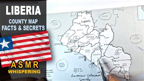 Asmr Liberia Counties Map Outline Key Facts And Highlights Asmr