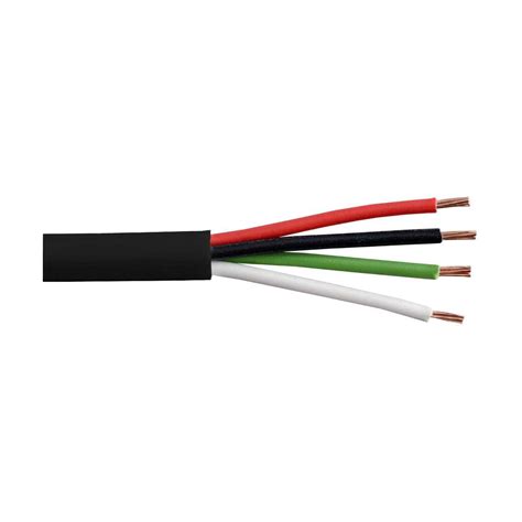 Belden 1312A 12AWG 4 Conductor Direct Burial Speaker Cable Black