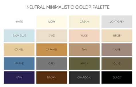 Nude Procreate Beige Palette Bright Tones Neutral Color Palette Hex