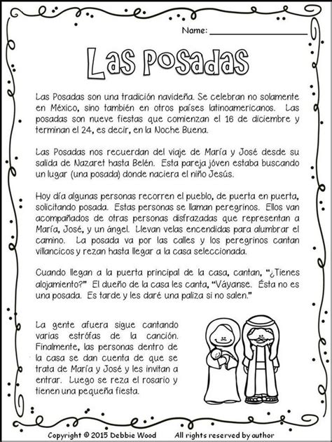 Las Posadas Spanish Learning Activities Spanish Reading Activities Learning Spanish