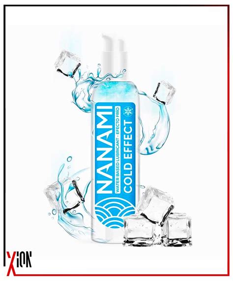 Nanami Lubricante Base De Agua Efecto Frio Ml Ixionman