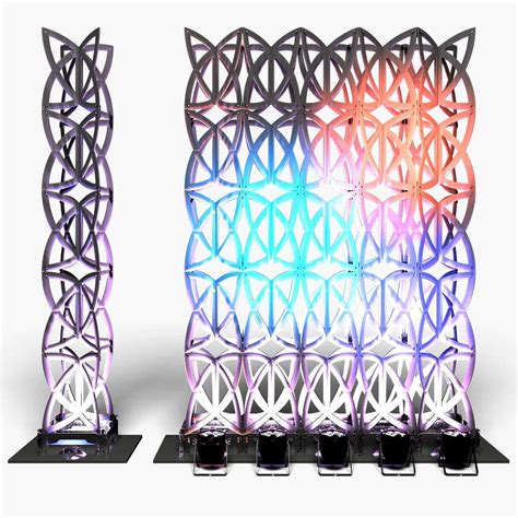 Stage Decor Modular Wall Column D Model By Akerstudio