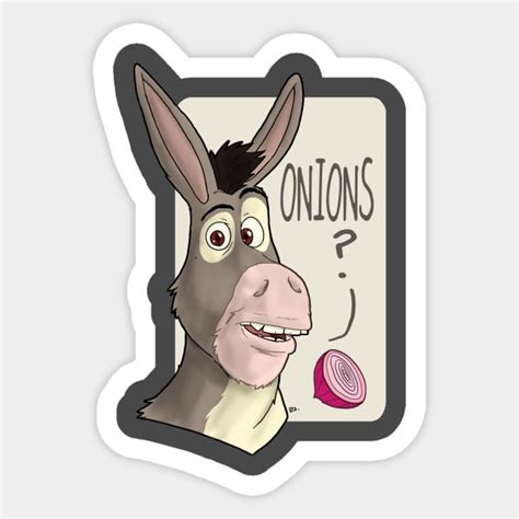 SHREK Donkey - I'm a Believer - Donkey - Sticker | TeePublic