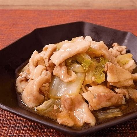 レンジでお手軽 豚バラと白菜の中華風蒸し 作り方・レシピ クラシル