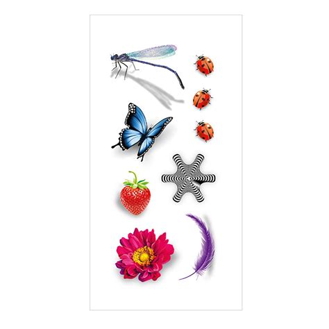 Yolai Butterfly Temporary Tattoo 3d Stickers Tattoo Butterflies And