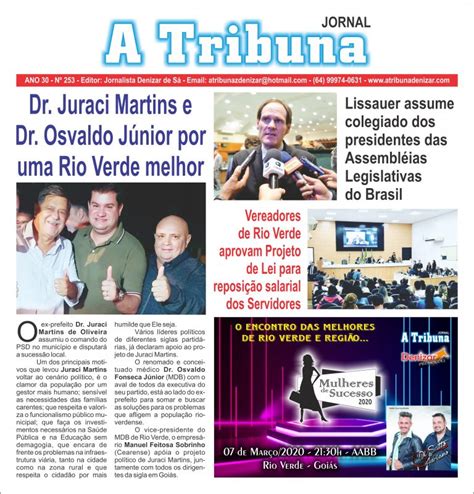 Jornal A Tribuna Edi O N Feito Carinho Pra Voc S Jornal